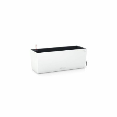 Plant pot Lechuza White Black polypropylene