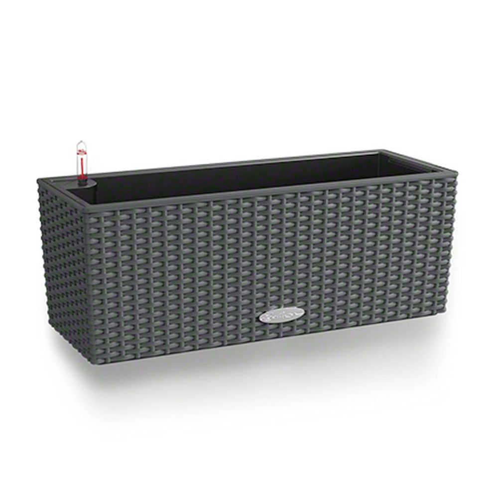 Plant pot Lechuza Black Grey polypropylene