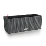 Plant pot Lechuza Black Grey polypropylene