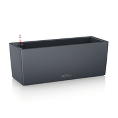 Plant pot Lechuza Black Grey polypropylene