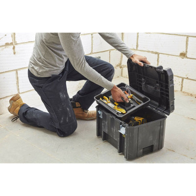 Toolbox Stanley Metal polypropylene Plastic 1 Compartment