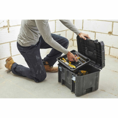 Toolbox Stanley Metal polypropylene Plastic 1 Compartment