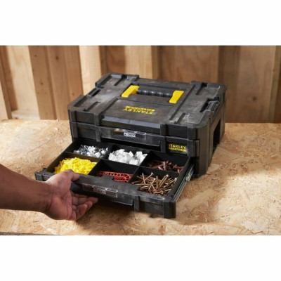 Toolbox Stanley Metal polypropylene Plastic 1 Compartment