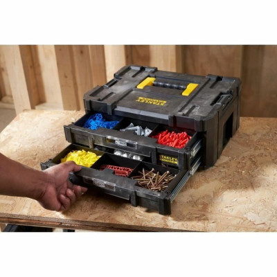 Toolbox Stanley Metal polypropylene Plastic 1 Compartment