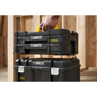 Toolbox Stanley Metal 2 Compartments