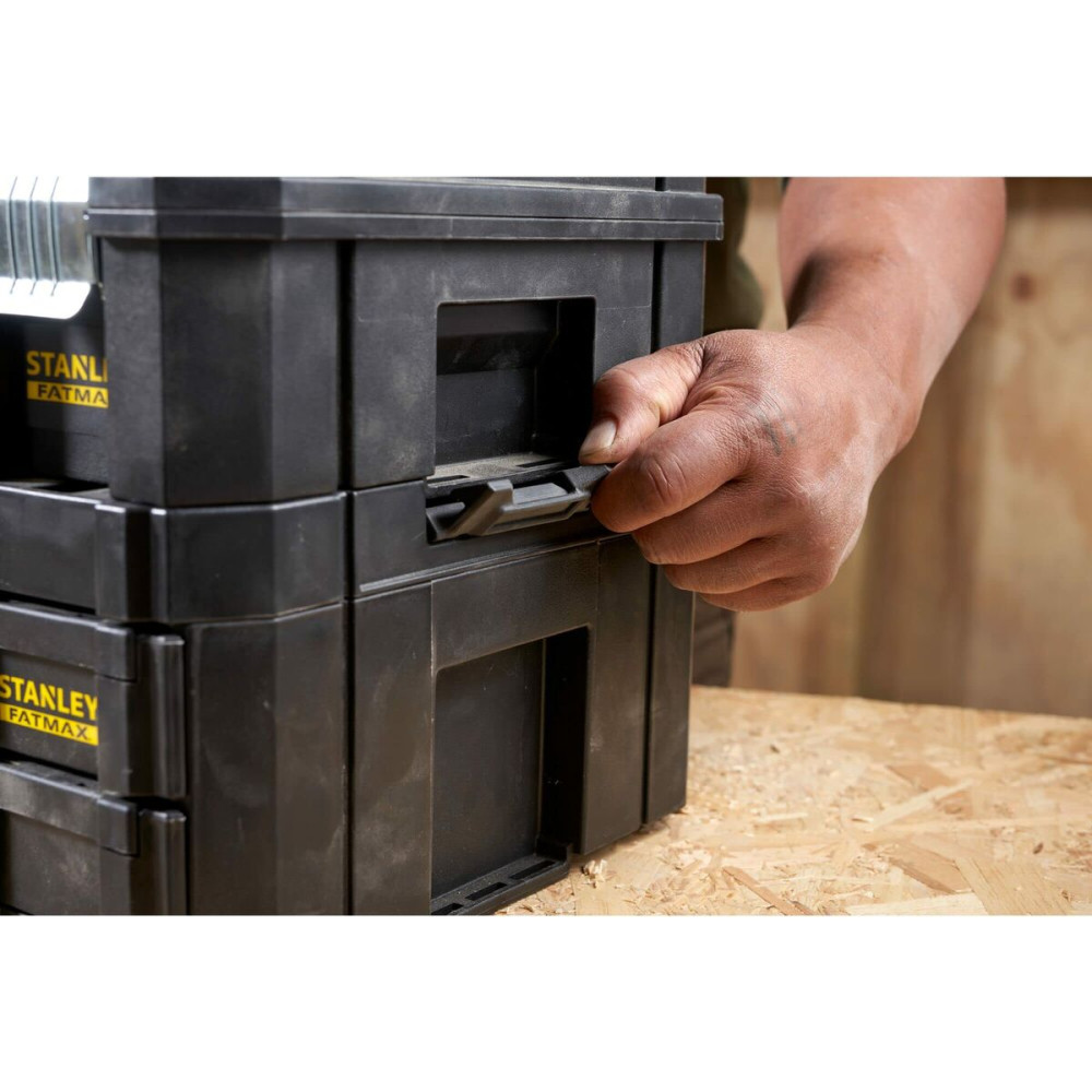 Toolbox Stanley Metal 2 Compartments