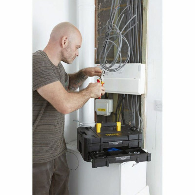 Toolbox Stanley Metal 2 Compartments