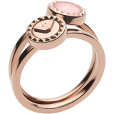 Ladies' Ring Emporio Armani EGS2694221505 Rose gold