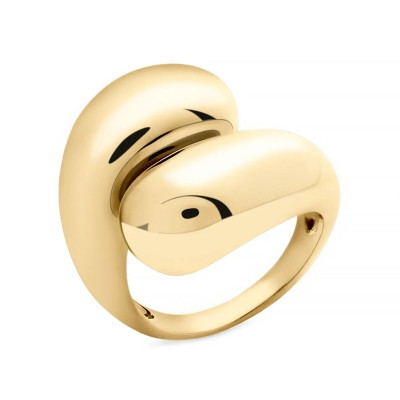 Ladies' Ring Stroili 1685641 Golden