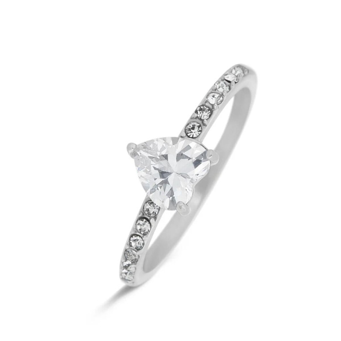 Ladies' Ring Stroili 1685876 Silver
