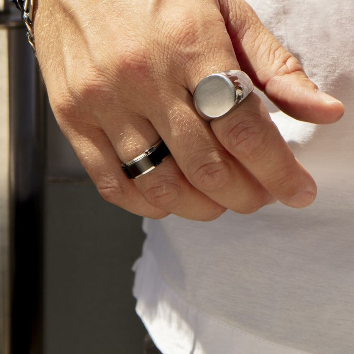 Men's Ring Lotus LS2395-3/228 Silver