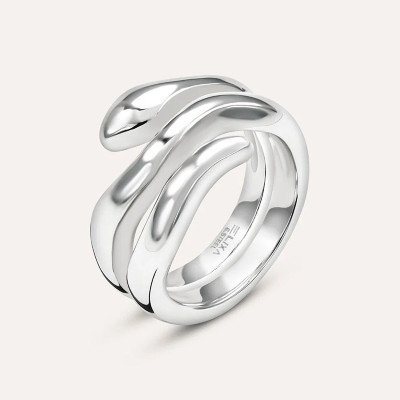 Ladies' Ring Stroili 1694721 Silver