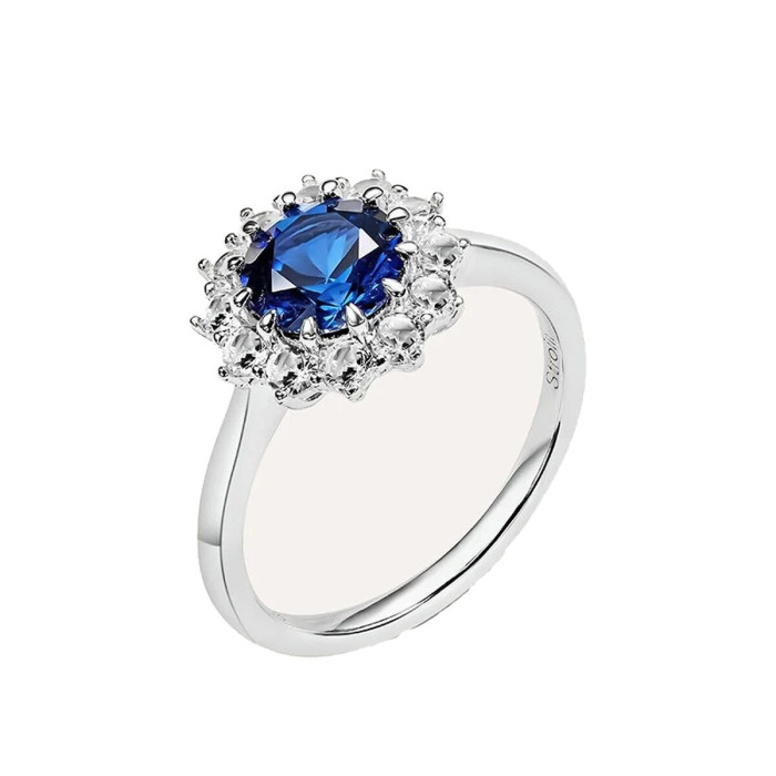 Ladies' Ring Stroili 1694866 Silver Blue