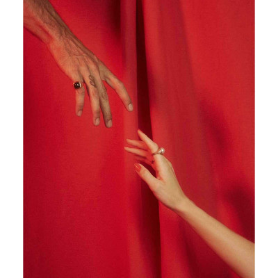 Ladies' Ring Majorica 17217.07.1.917.010.1 Golden