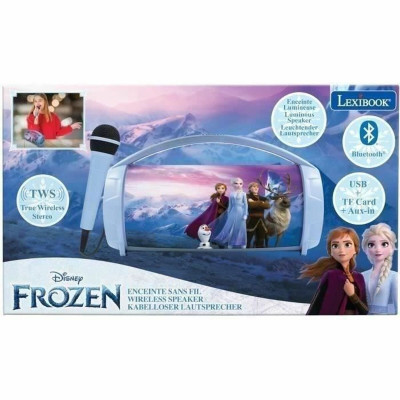 Bluetooth Speaker with Karaoke Microphone Lexibook Frozen