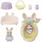 Set of Dolls Sylvanian Families El escondite del huevo - 5802 Plastic