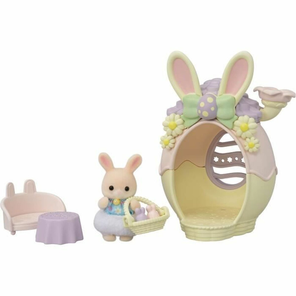 Set of Dolls Sylvanian Families El escondite del huevo - 5802 Plastic