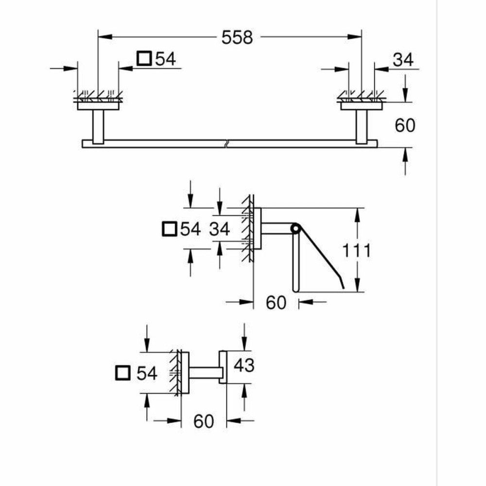 Mixer Tap Grohe Metal