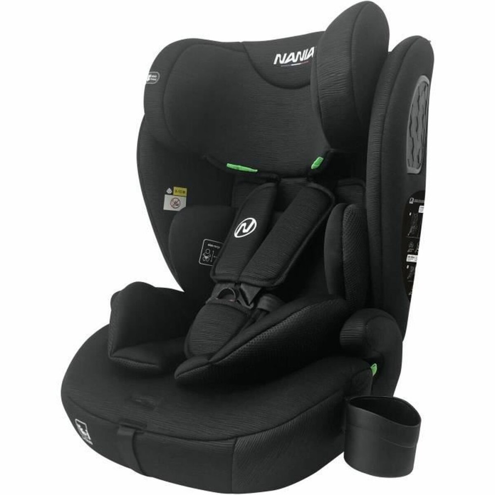 Car Chair Nania Black ECE R129/04
