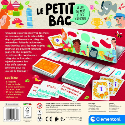 Board game Clementoni El pequeño bac