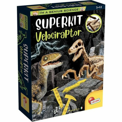 Educational Game Lisciani Giochi I'm GENIUS Super Kit Velociraptor Nuevo