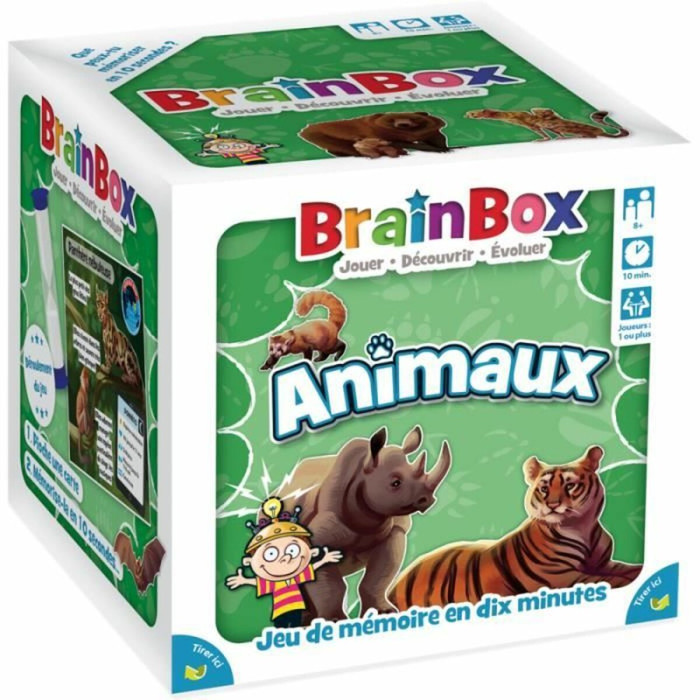 Educational Game Asmodee BrainBox - Animales