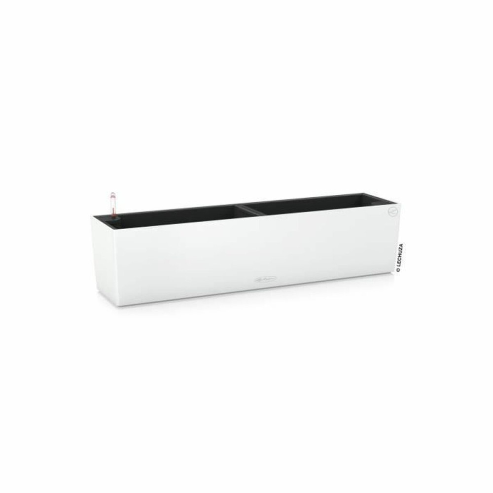 Plant pot Lechuza White polypropylene Rectangular