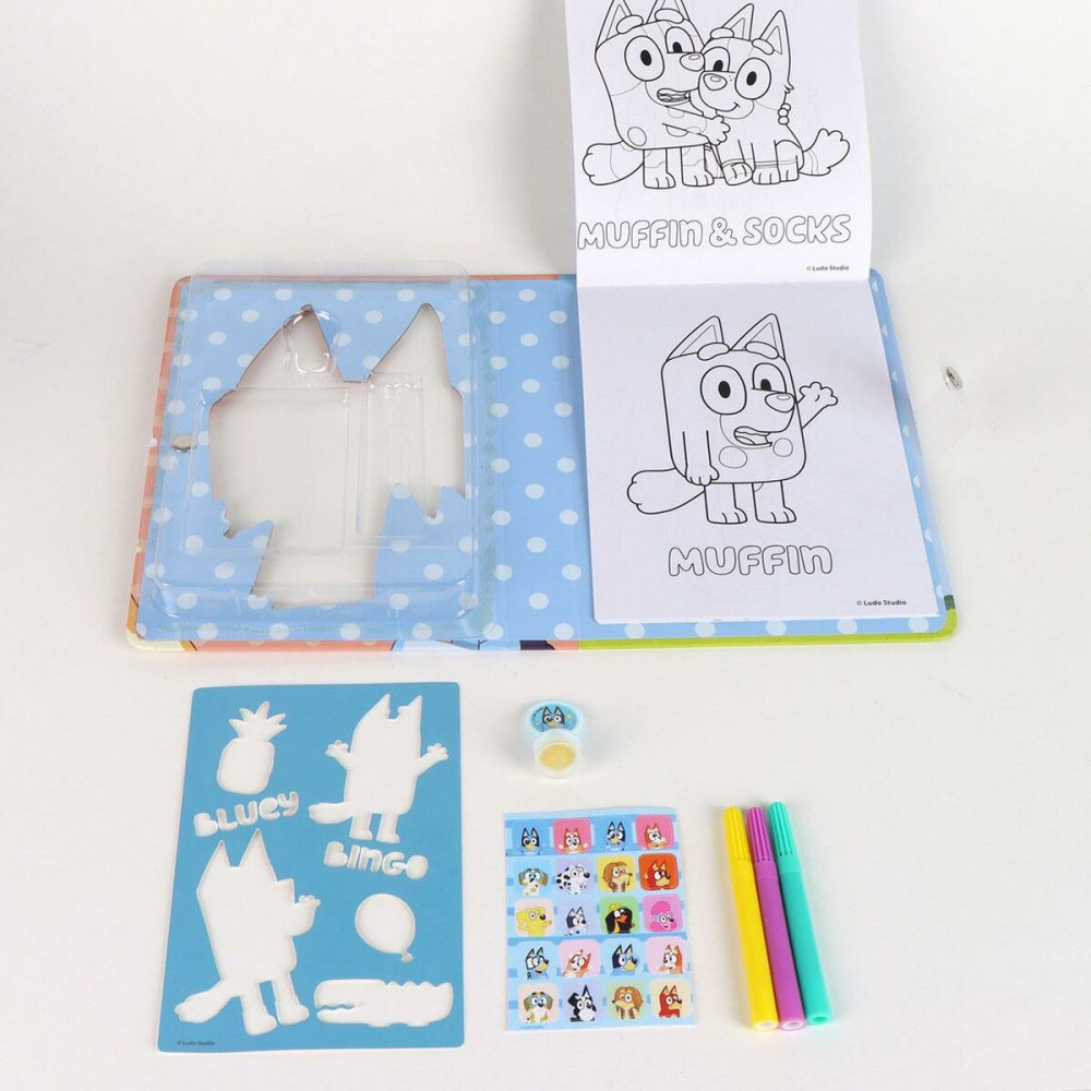 Stationery Set Bluey 8 Pieces
