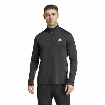 Sweatshirt without Hood Adidas Essentials Black