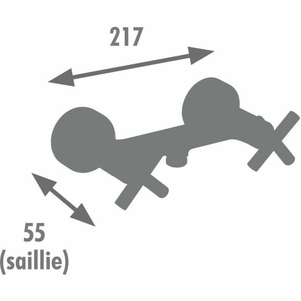 Mixer Tap Edouard Rousseau Black