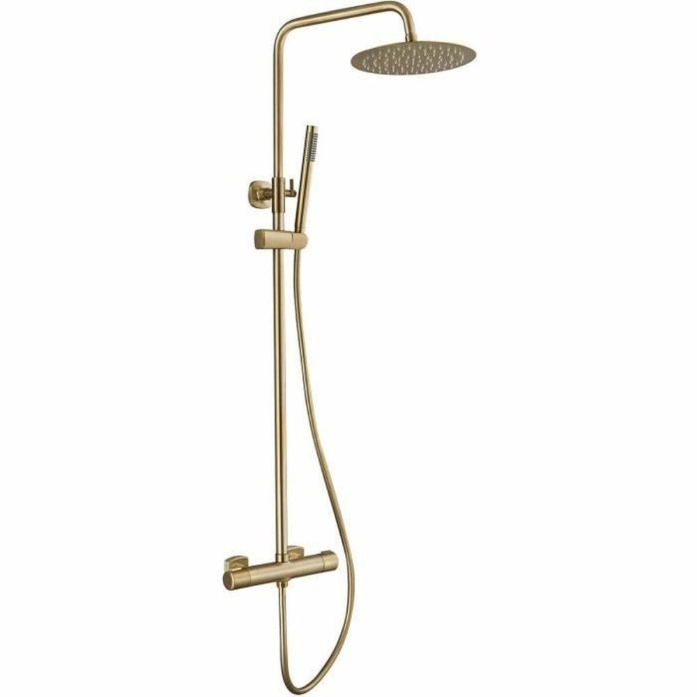 Shower Rose Rousseau DODDY Yellow Brass ABS Polished brass