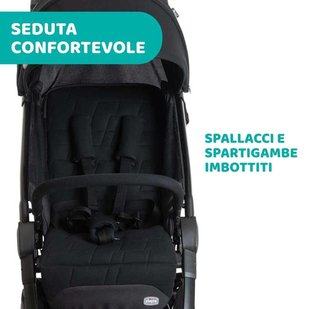 Baby's Pushchair Chicco Black