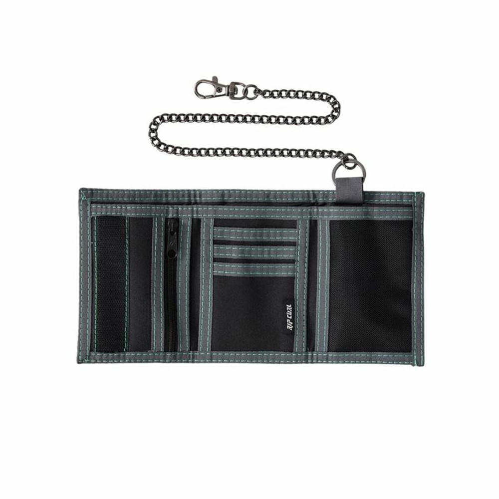 Men's Wallet Rip Curl Chain Wallet Black