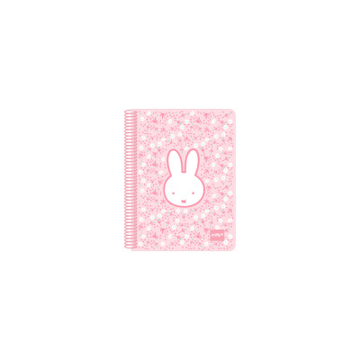 Notebook Miffy Flores A5 80 Sheets