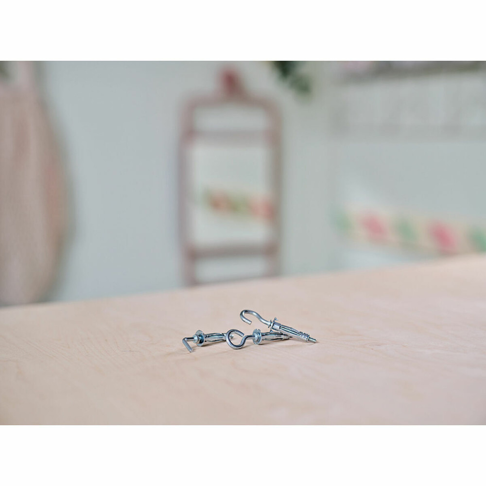 Wall plugs and screws Rapid 5001556 6 x 4 x 18 cm Metal Expansion 12 Units