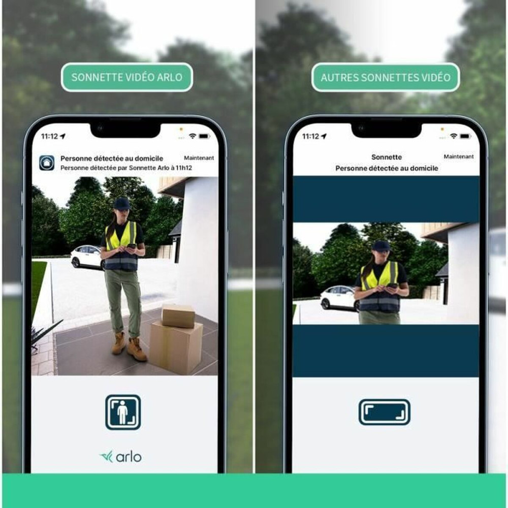 Smart Video-Porter Arlo AVD4001-100EUS White