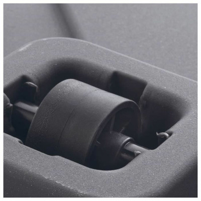 Planter Deroma Cosmo Grey Plastic Recycled plastic 38 x 38 x 39 cm Squared Bucket 38 cm