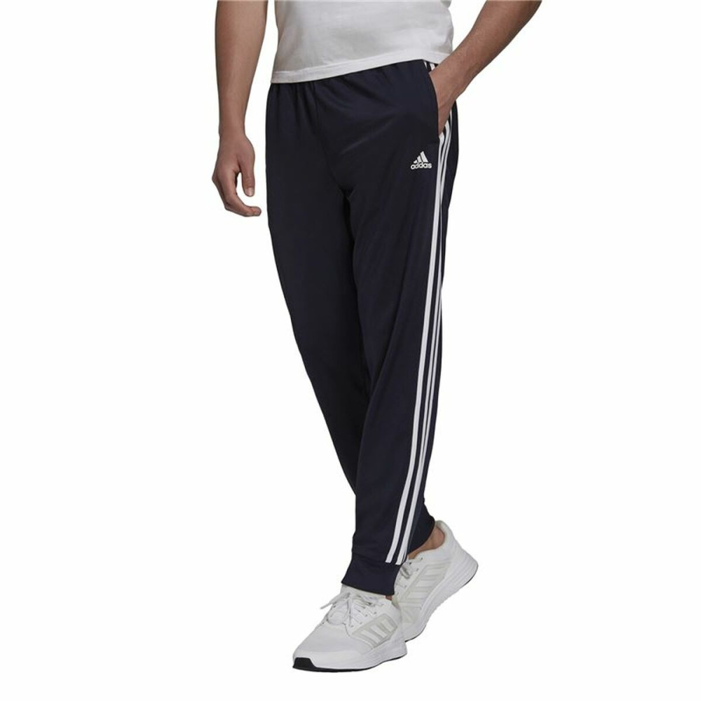 Adult's Tracksuit Bottoms Adidas 3S Jog Tp Tri Dark blue