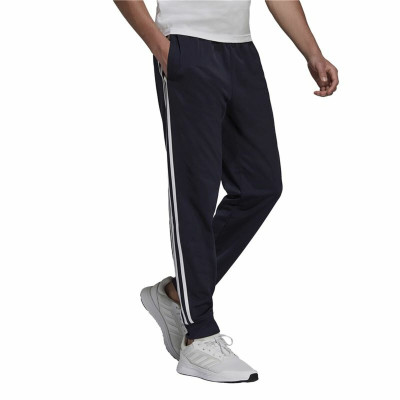 Adult's Tracksuit Bottoms Adidas 3S Jog Tp Tri Dark blue