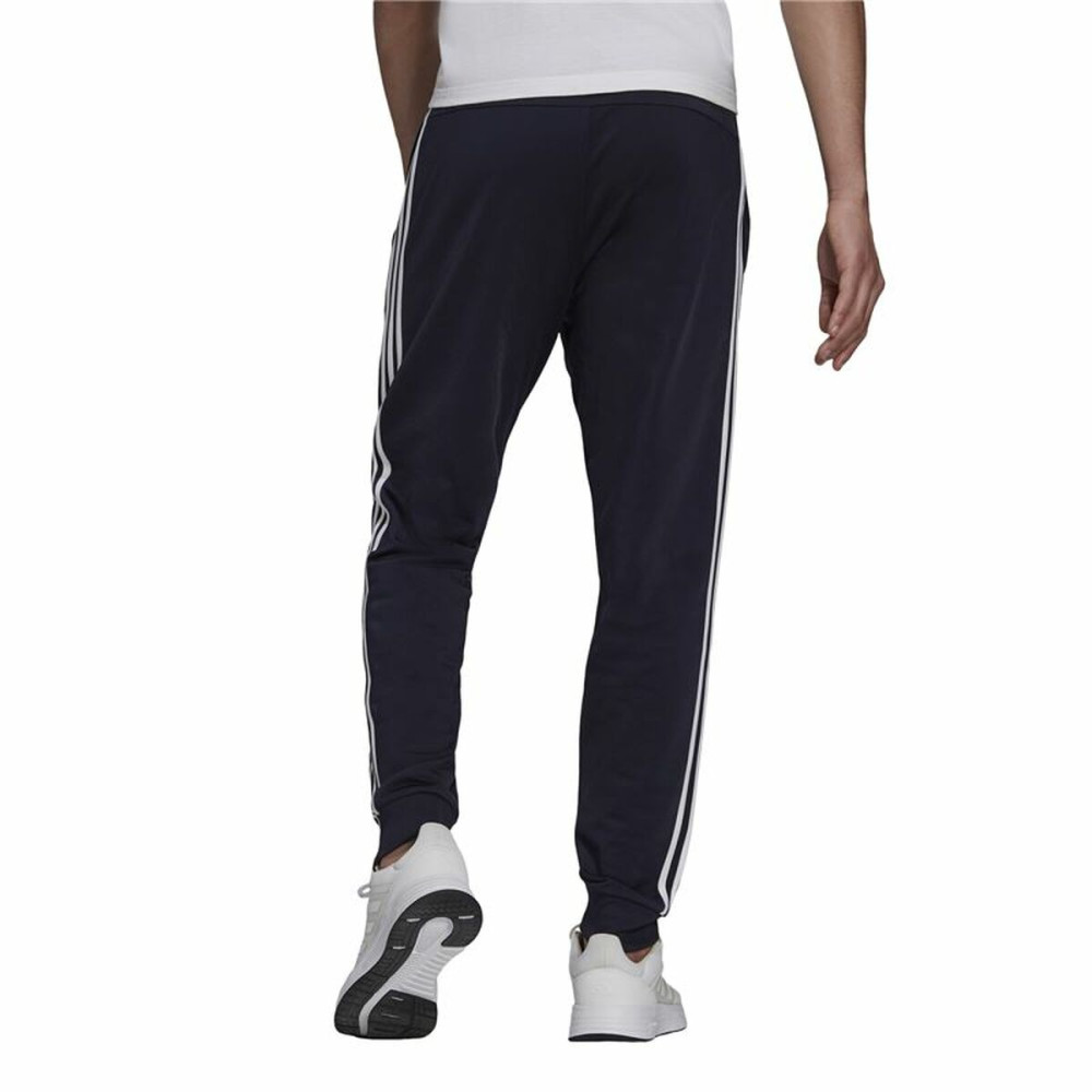 Adult's Tracksuit Bottoms Adidas 3S Jog Tp Tri Dark blue