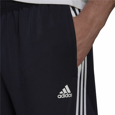 Adult's Tracksuit Bottoms Adidas 3S Jog Tp Tri Dark blue