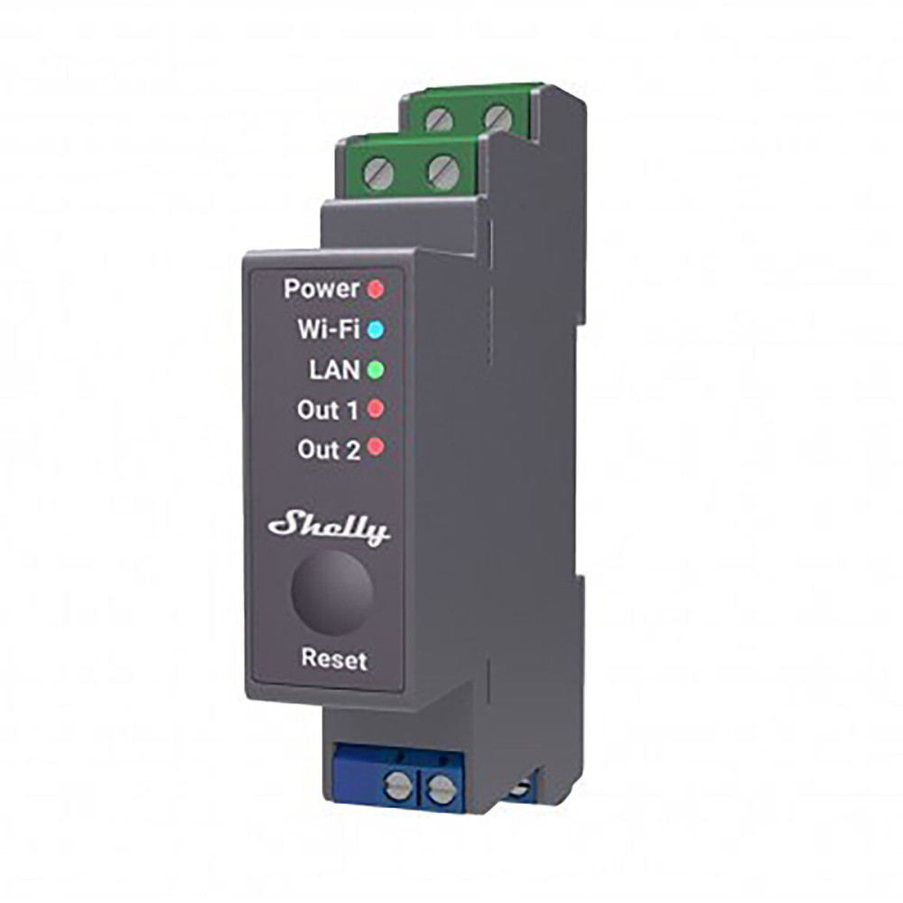 Relay Module Shelly DIN PRO 2