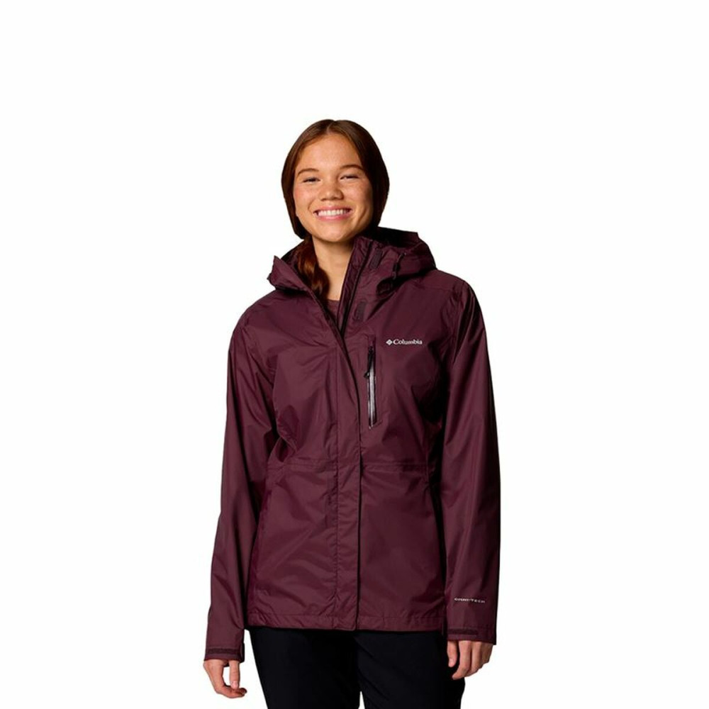 Women's Rainproof Jacket Columbia Pouring Adventure™ Iii Lady XS
