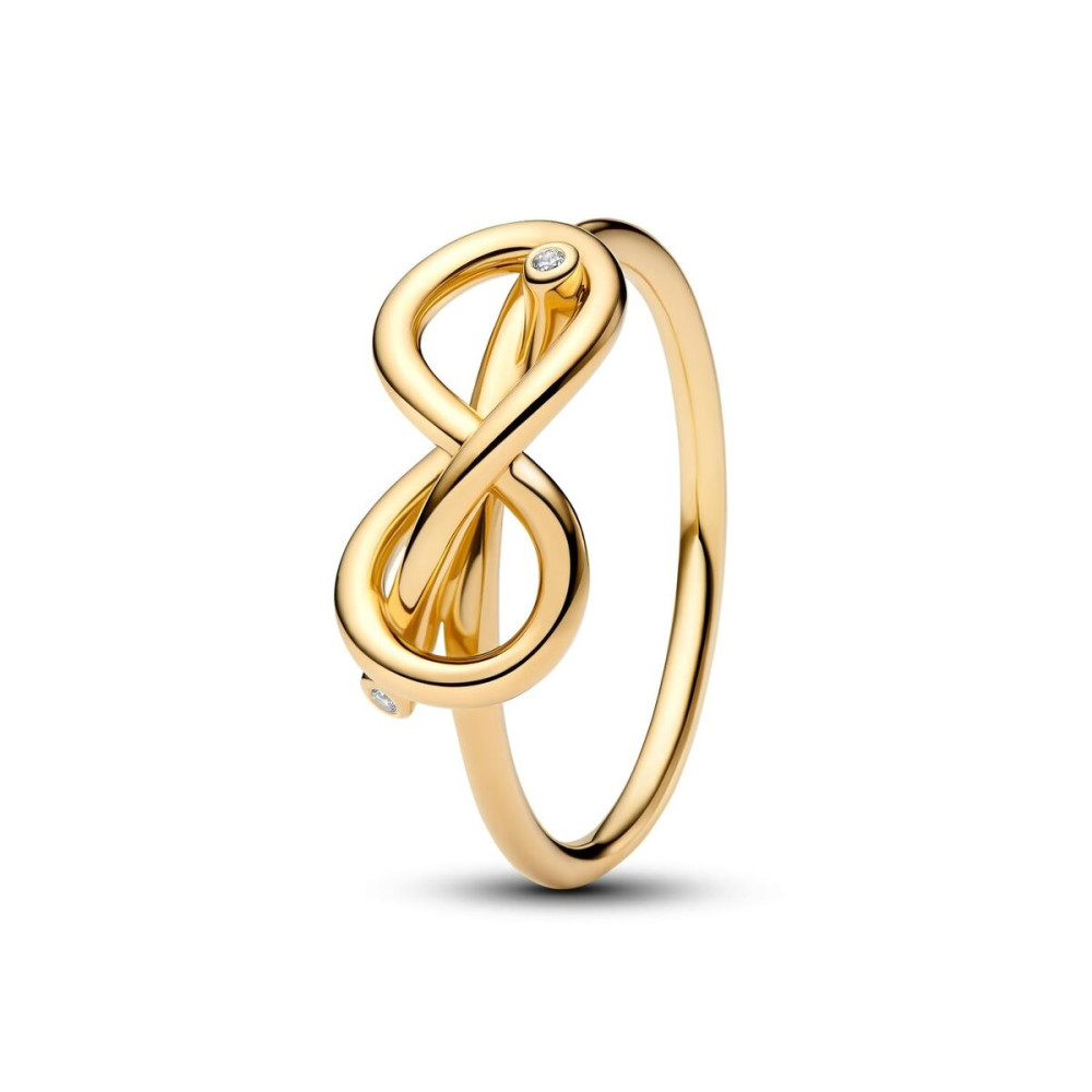 Ladies' Ring Pandora 163759C01-50 10 Golden