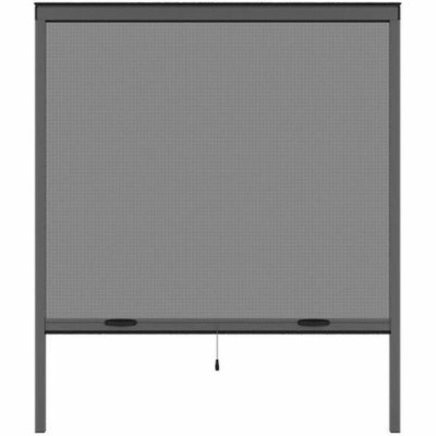 Mosquito net Moustikit Grey Aluminium Windows 125 x 145 cm