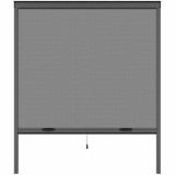 Mosquito net Moustikit Grey Aluminium Windows 125 x 145 cm