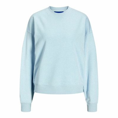 Women’s Sweatshirt without Hood Jack & Jones Jxalfa Rlx Lsw Light Blue