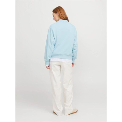 Women’s Sweatshirt without Hood Jack & Jones Jxalfa Rlx Lsw Light Blue