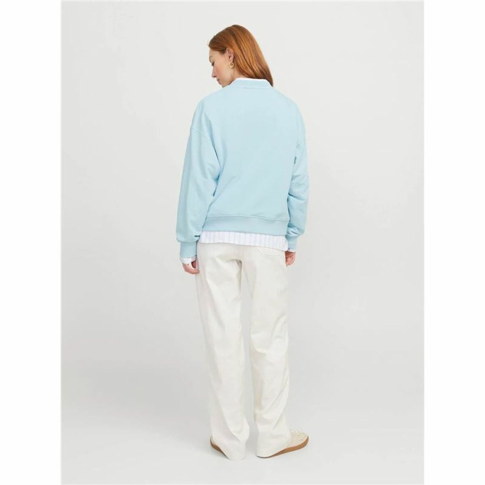 Women’s Sweatshirt without Hood Jack & Jones Jxalfa Rlx Lsw Light Blue