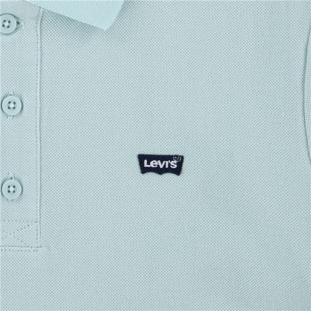Children’s Short Sleeve Polo Shirt Levi's Lvb Back Neck Tape Blue